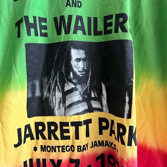 Bob Marley-Montego Bay 1979 Tie Dye t-shirt XXL - Picture 8 of 8